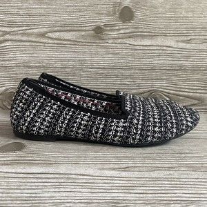 Skechers Womens Cleo Round Our Moment Knit Mem Foam Ballet Flats Size 10 158131